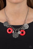 Western Zen - Paparazzi Accessories - Red Necklace