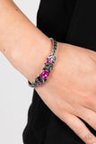 Vogue Vineyard - Paparazzi Accessories - Pink Cuff Bracelet