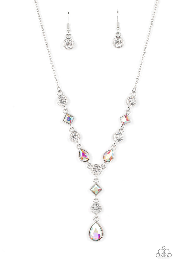 Forget The Crown - Paparazzi Accessories - Multi Necklace