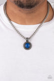 Pendant Dreams - Paparazzi Accessories - Blue Necklace