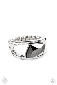 Sculpted Style - Paparazzi Accessories - Silver Ring