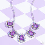 Pearly Pond - Paparazzi Accessories - Purple Multi Necklace