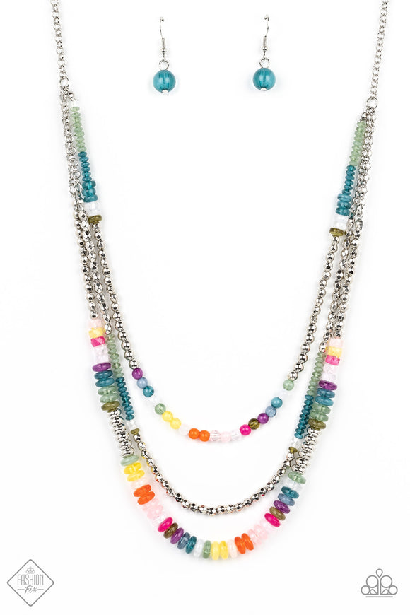 Newly Neverland - Paparazzi Accessories - Multi Necklace