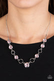 Elegantly Elite - Paparazzi Accessories - Pink Necklace