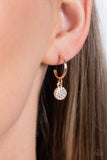 Bodacious Ballroom - Paparazzi Accessories - Gold Hoop Earrings