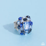 Perfectly Park Avenue - Paparazzi Accessories - Blue Ring