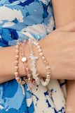 Dewy Delight - Paparazzi Accessories - Rose Gold Slip Knot Bracelet