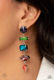 Connected Confidence - Paparazzi Accessories - Multi Earrings