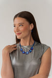 Emerald City Couture - Paparazzi Accessories - Blue Neckalce