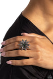 Sunflower Season - Paparazzi Accessories - Green Flower Rings