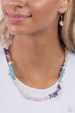 Soothing Stones - Paparazzi Accessories - Pink Multi Necklace