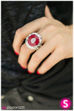 Fancy Fandango - Paparazzi Accessories - Red Ring