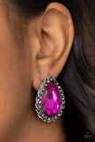 Dare To Shine - Paparazzi Accessories - Pink Earrings