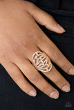 Stratospheric - Paparazzi Accessories - Gold Ring