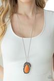 Tropical Mirage - Paparazzi Accessories - Orange Necklace