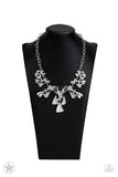 The Sands of Time - Paparazzi Accessories - Blockbuster Silver Necklace